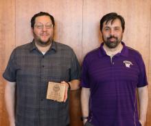 Goldman and Eric are recognized for green innovations in organic chemistry teaching labs
