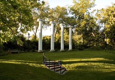 The four UW columns in Sylvan Grove