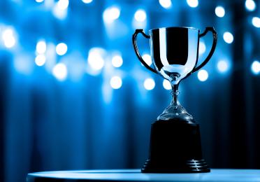 Stock image of a trophy