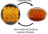 3D printed BSA/PEGDA networks that exhibit shape memory behavior