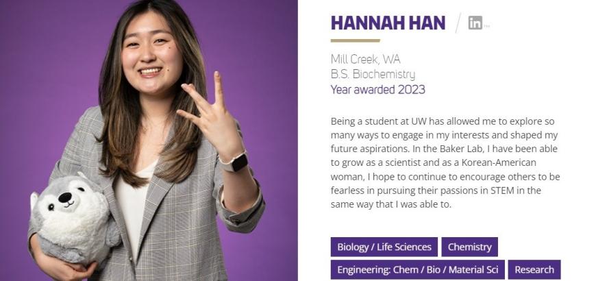 Hannah Han Husky 100 profile